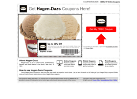 Hagendazs.couponrocker.com thumbnail