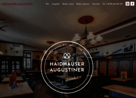 Haidhauser-augustiner.de thumbnail