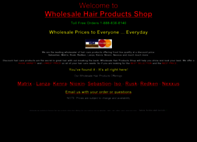 Hairproductswholesale.com thumbnail