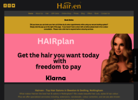 Hairven-salon.co.uk thumbnail
