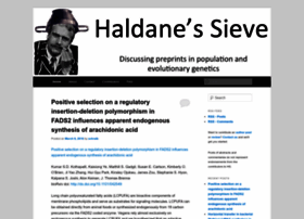 Haldanessieve.org thumbnail