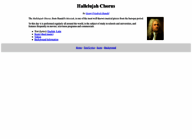 Hallelujah-chorus.com thumbnail