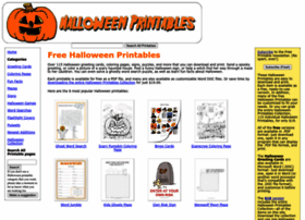 Halloweenprintables.net thumbnail