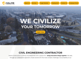 Halmeconstruction.com thumbnail