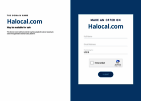Halocal.com thumbnail