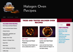 Halogenovenrecipes.com thumbnail