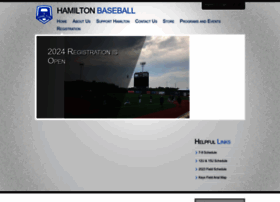 Hamiltonbaseball.net thumbnail Hamiltonbaseball.net thumbnail