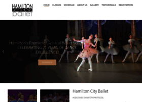 Hamiltoncityballet.com thumbnail