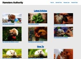 Hamstersauthority.com thumbnail