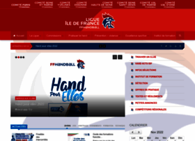 Handball-idf.com thumbnail