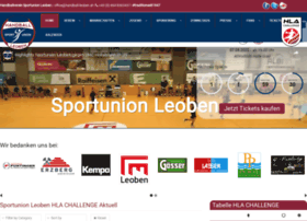 Handball-leoben.at thumbnail