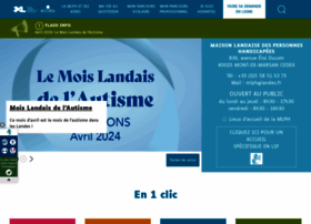 Handicaplandes.fr thumbnail