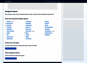 Hangmanwords.com thumbnail