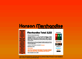 Hansonmerchandise.net thumbnail