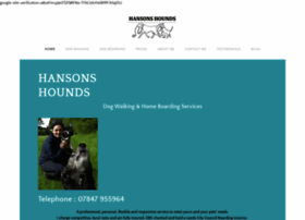 Hansonshounds.co.uk thumbnail