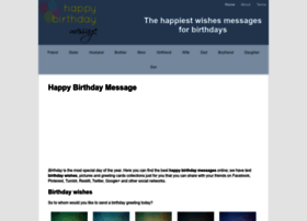 Happy-birthday-message.com thumbnail