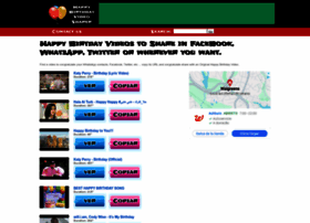 Happybirthdayvideo.net thumbnail