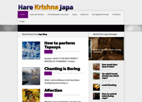 Harekrishnajapa.com thumbnail