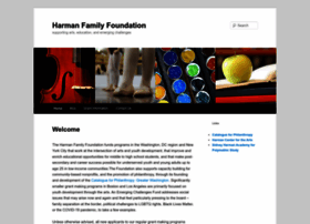 Harman-foundation.org thumbnail
