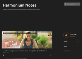 Harmonium-notes.blogspot.com thumbnail