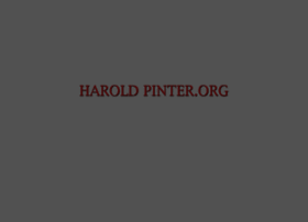 Haroldpinter.org thumbnail