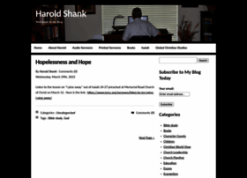 Haroldshank.com thumbnail