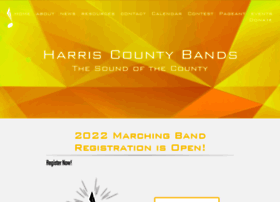 Harriscountybands.com thumbnail