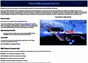 Harvardmountaineering.org thumbnail