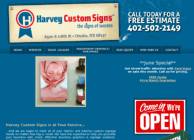 Harveycustomsigns.com thumbnail