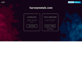 Harveymetals.com thumbnail