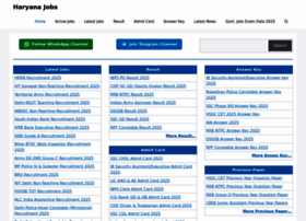 Haryanajobs.in thumbnail