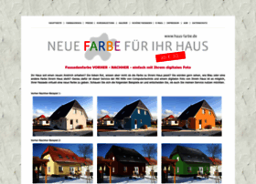 haus-farbe.de at WI. Fassaden-Farbe VORHER-NACHHER am Computer ansehen
