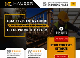Hausercontractors.com thumbnail