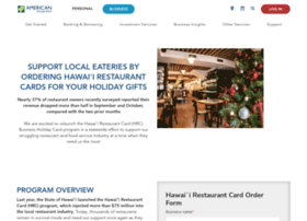 Hawaiirestaurantcard.com thumbnail