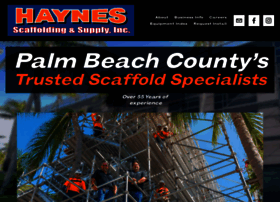 Haynesscaffolding.com thumbnail