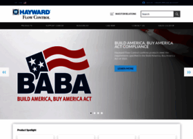 Haywardflowcontrol.com thumbnail