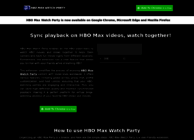 Hbomaxwatchparty.us thumbnail