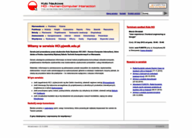 Hci.pjwstk.edu.pl thumbnail Hci.pjwstk.edu.pl thumbnail