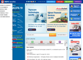 Hdfcsecurities.com thumbnail