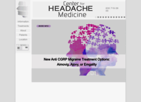 Headachemedicine.info thumbnail