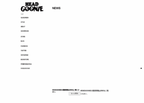 Headgoonie.jp thumbnail Headgoonie.jp thumbnail