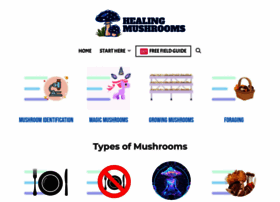 Healing-mushrooms.net thumbnail