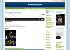 Healingspec.com thumbnail