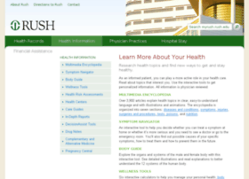 Health.rush.edu thumbnail