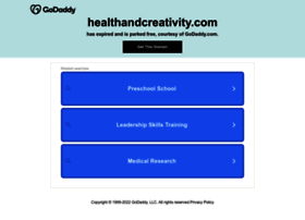 Healthandcreativity.com thumbnail