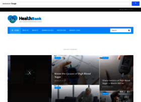Healthbank.info thumbnail