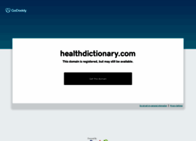 Healthdictionary.com thumbnail