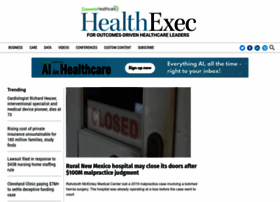 Healthexec.com thumbnail
