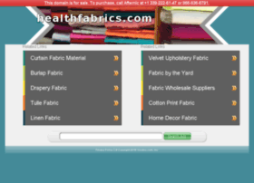Healthfabrics.com thumbnail