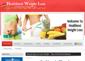 Healthiestweightloss.co.uk thumbnail